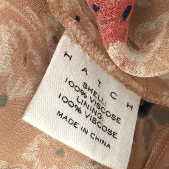 Hatch Maternity Smocked Floral Dress Size XS  In Spring Floral Bloom NWT - Picture 14 of 15